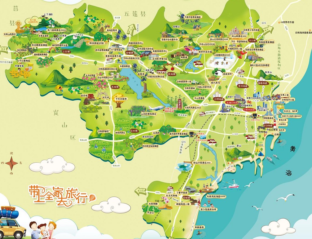 剑川景区使用手绘地图给景区能带来什么好处？